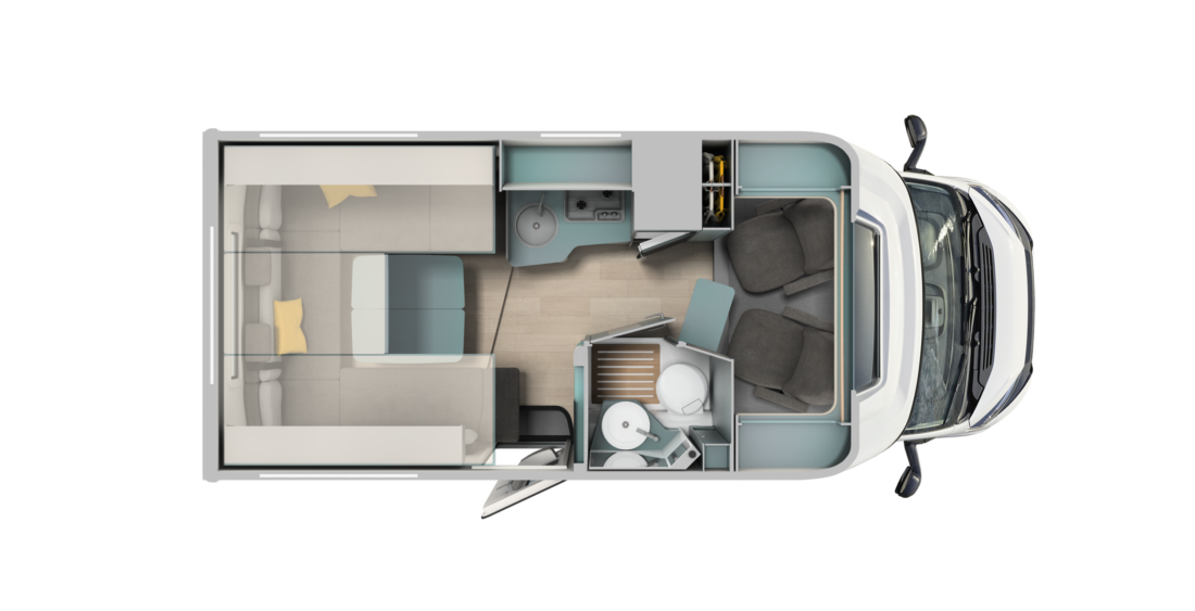 Der neue Kosmo L 105 Innovatives Layout, kompakt und elegant Laika